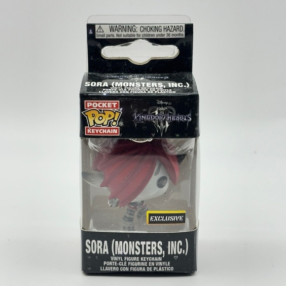 Funko Pocket Pop! Keychain Disney Kingdom Hearts - Sora Monsters Inc Hot Topic - Picture 1 of 2
